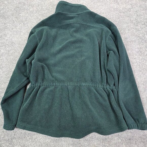 Vintage LL Bean Pullover Sweatshirt USA Outdoors 80s Forest Green Mens Medium?? - Picture 10 of 13